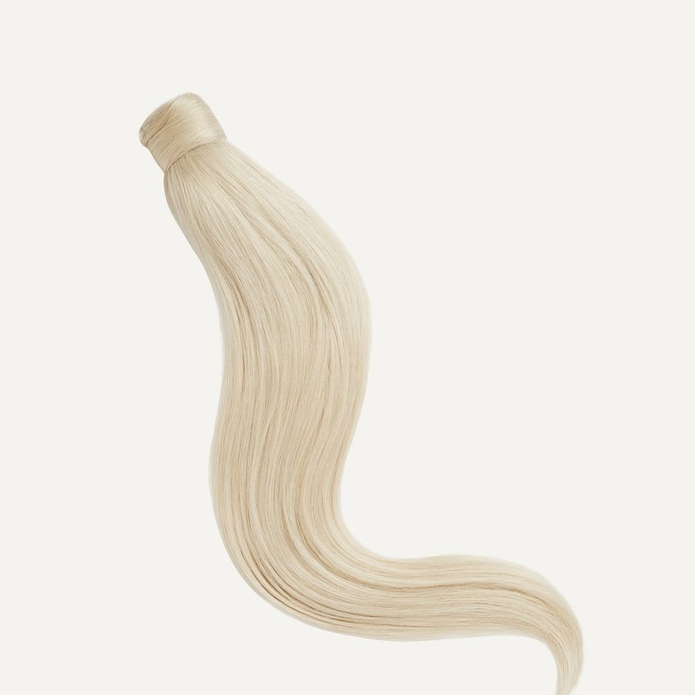 24" LONG BLEACHED BLONDE PONYTAIL - Never Worn